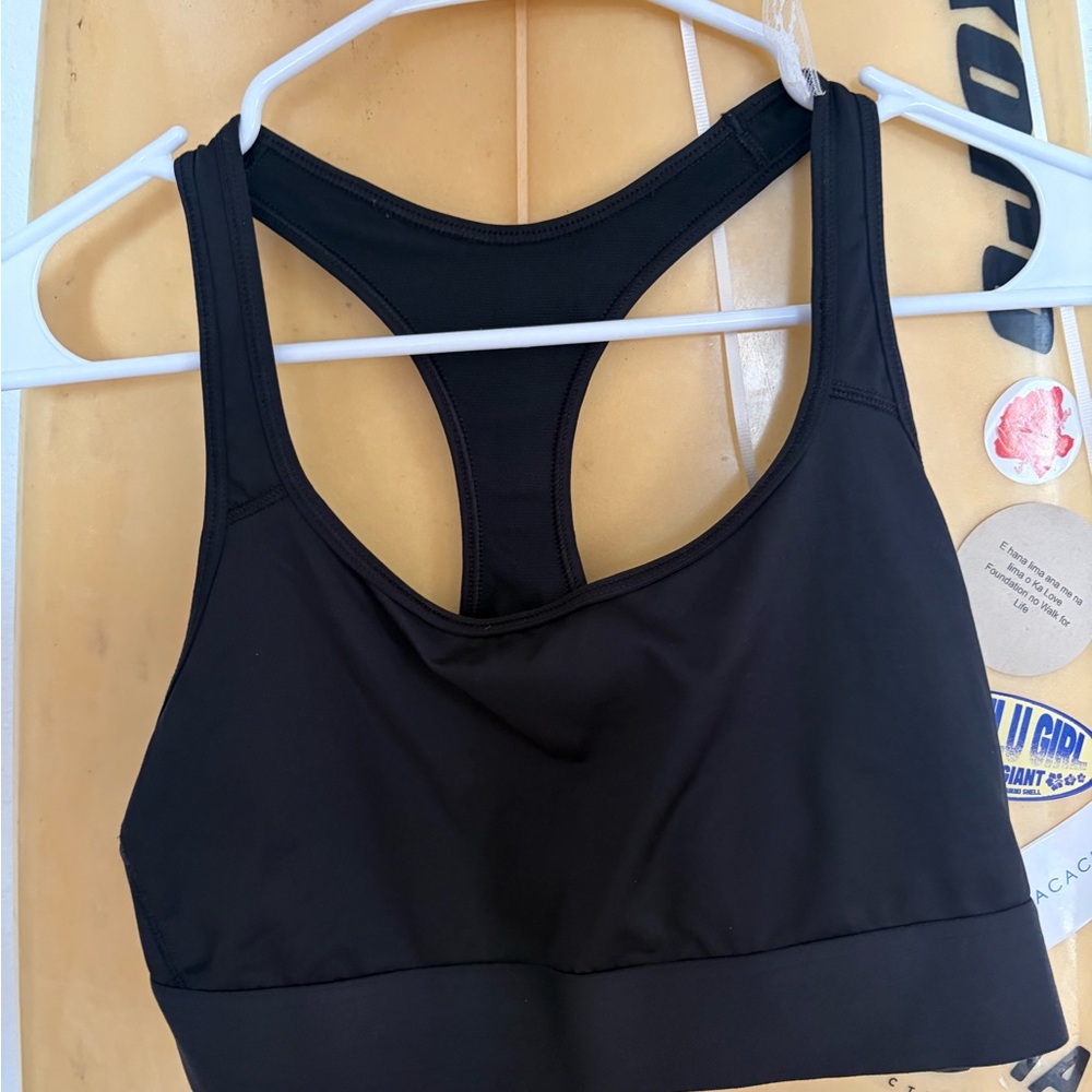 Women's Black Sports Bra